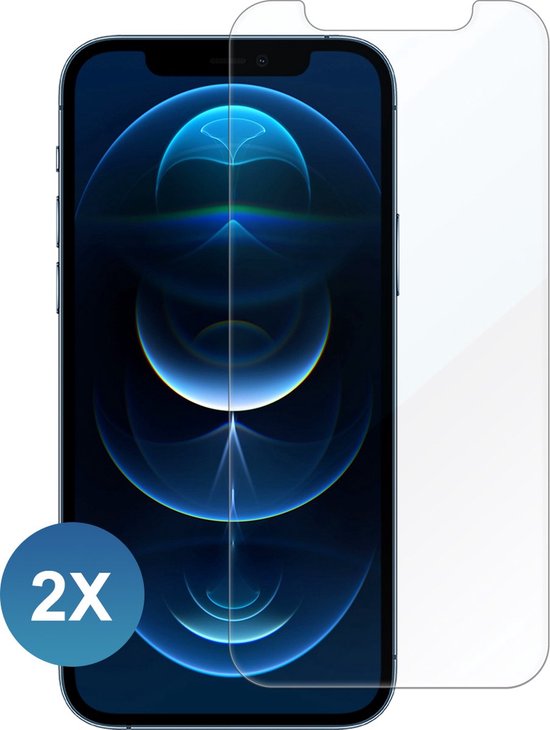 Geschikt voor iPhone 12 Pro Max Screenprotector Tempered Glass Beschermglas - 2 stuks Extra Sterk