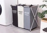 Pico NL® Wasmand met 3 Vakken - Wassorteerder - Wasbox - Inklapbaar en waterdicht