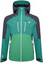 outdoorjas Soaring heren polyester groen/grijs maat M