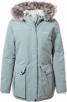 outdoorjas Stormy Sea dames polykatoen blauw maat 40