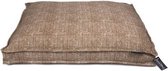 hondenkussenhoes Prince 120 x 80 cm katoen bruin
