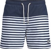 JACK&JONES JPSTMILOS JJSWIM SI STRIPE Heren Zwembroek  - Maat S