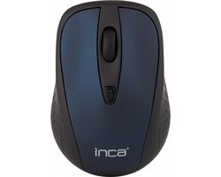 BasicTeQ: Inca IWM-201RL muis Ambidextrous RF Draadloos Optisch 1600 DPI Ergonomisch ontwerp, comfortabel aanraakgevoel Energiebesparende modus, laag stroomverbruik