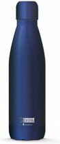 thermosfles Metallic 500 ml RVS blauw