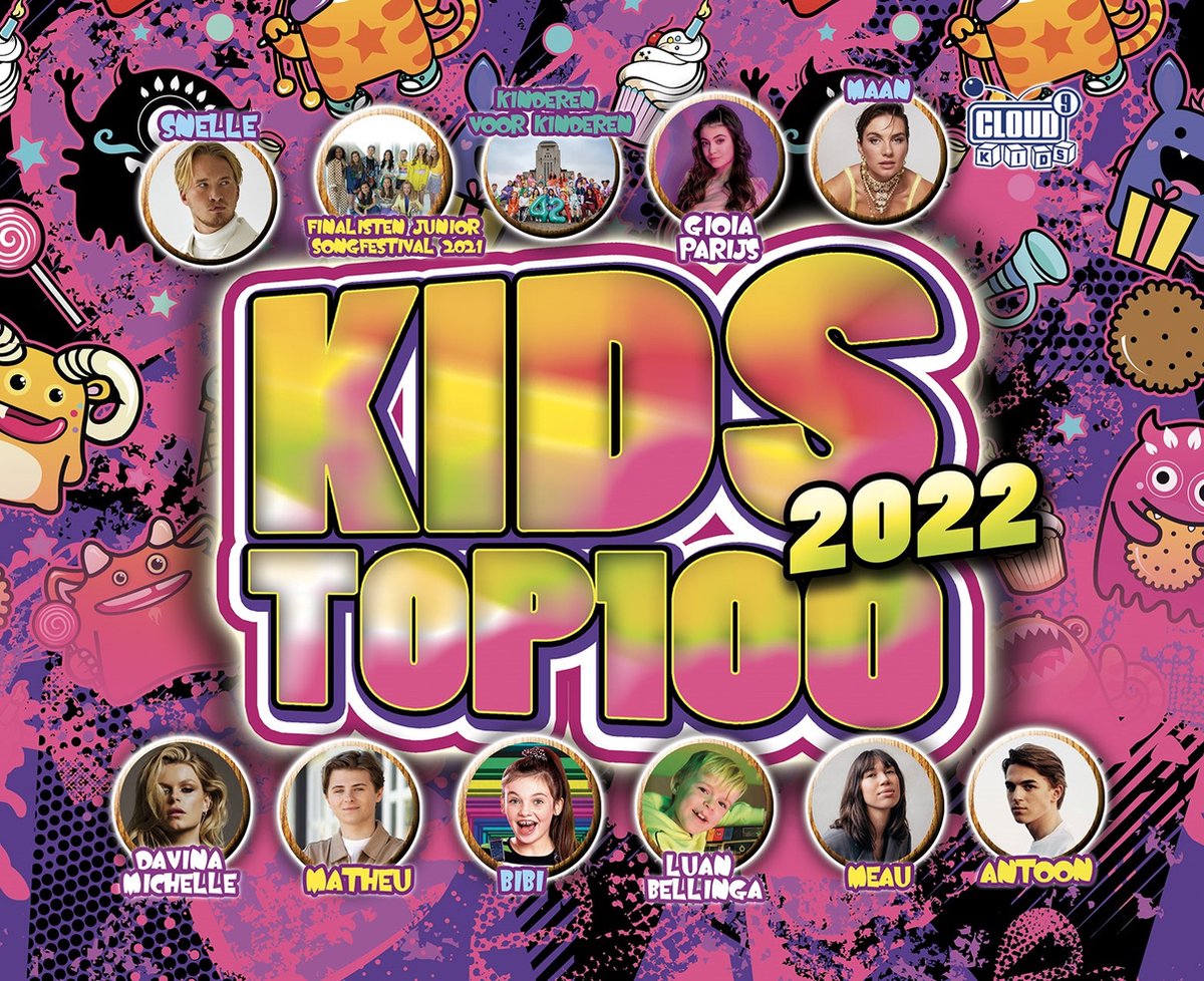 Various Artists - Kids Top 100 - 2022 (2 CD) - various artists