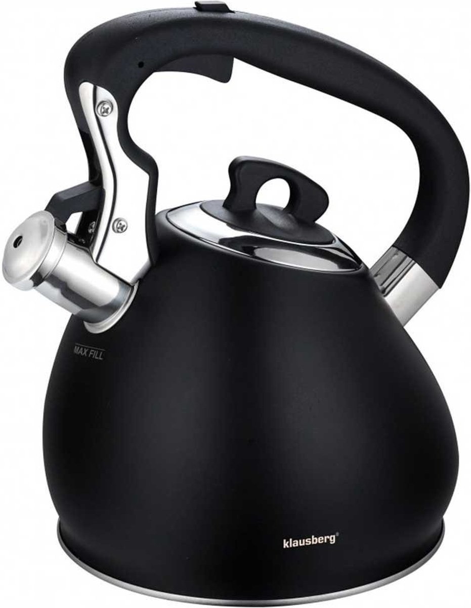 Bouilloire Sifflante 3L En Inox - Compatible Induction Et Gaz - Rapide Et Pratique