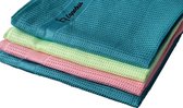 Microvezeldoekjes – 4 stuks – Schoonmaakdoekjes –  Raamdoeken – Raamdoeken streepvrij – Microvezeldoeken – Reinigingsdoekjes –  Spiegeldoeken – Autodroog doek – Auto schoonmaak producten – 60 x 40cm