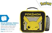 Pokemon  Lunchtas met Fleshouder - Lunchzak - Rugzak - 20 x 23 x 9 CM