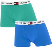 Tommy Hilfiger jongens 2P flag logo blauw & groen II - 164/176