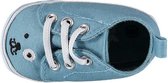 babyschoenen jongens katoen blauw maat 20/21