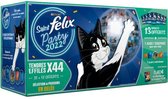 FELIX Tender Effiles in Jelly - Selectie van Vis 44x85g (31+13) - Voor katten