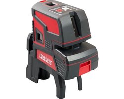 Levelfix kruislijnlaser - CL202G - zelfnivellerend - horizontale en verticale lijn - groen - incl. statief