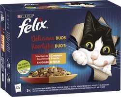 Felix - Duo's Countryside Selectie in Gelei - 4 dozen x (12x85g)
