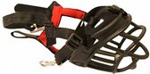 muilkorf Ultra Muzzle 6 x 22 cm nylon zwart