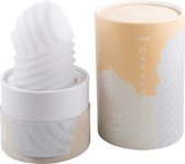 Masturbator - Marshmallow - Extra Zacht - Stretch - Flexibel - Luxe Verpakking - Maxi - Honey - Wit