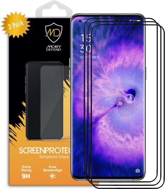 Tempered Glass (volledig scherm) Oppo Find X9 Pro
