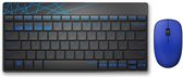 2.4G Multi Mode Draadloze toetsenbord en muis met bluetooth