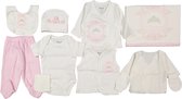 Miniworld-Baby newborn 10-delige kledingset Princess-Kraamcadeau-Babyshower-Babykleertjes meisje