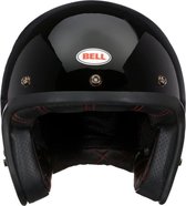 BELL Custom 500 DLX - Motorhelm - Jethelm - Zwart - Maat L