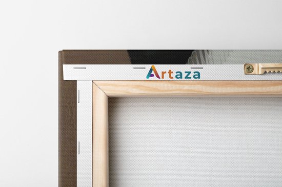 Artaza Toile Peinture Portrait d'Adriana Croes - Johannes Cornelisz. Verspronck - 80x100 - Groot - Art - Impression sur toile