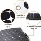 240W Solar panel kit - Flexible Module - 12V or 24v photovoltaic - for Motorhome Battery - Home Charger