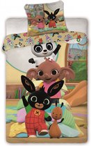 Bing Bunny Dekbedovertrek 140x200 Katoen GroteKussensloop 70x90cm