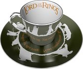 LORD OF THE RINGS - Mirror Mug & Plate Set