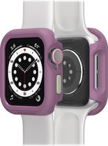 LifeProof Geschikt voor Apple Watch Case - Maat: 44mm - paars - hoesje - beschermhoes - protector - bescherming