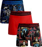 Muchachomalo boxershort jongen Smooth Criminal 3-pack maat 134-140