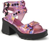 DemoniaCult - BRATTY-07 Plateau Sandaal - US 7 - 37 Shoes - Roze