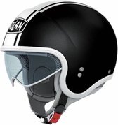 Nolan N21 - Motorhelm - Zwart/ wit - Maat S