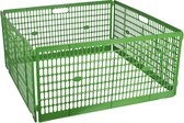 WorldPet scheidingspaneel voor kuikens 80cm groen + gratis poot, LET OP, PRIJS IS PER 1 PANEEL