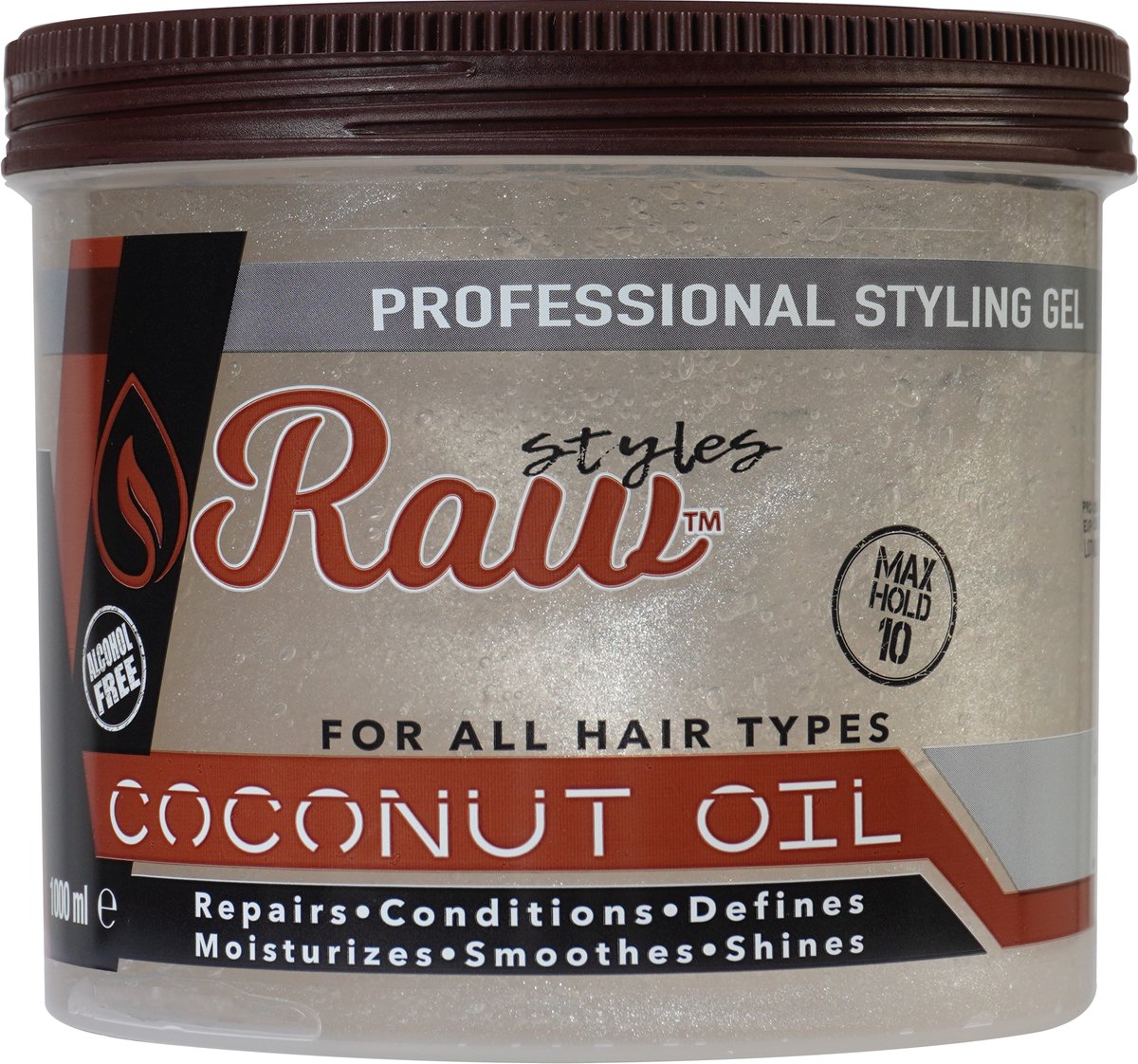 Raw Coconut Oil Styling Gel 1000ml