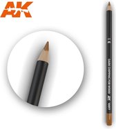 Watercolor Pencil Dark Chipping for wood - AK-Interactive - AK-10017