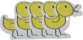 Servetten - Geel/Wit - Kuiken - 16 stuks - Feest - 2 laags - Verjaardag