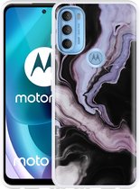 Motorola Moto G71 Hoesje Liquid Marble - Designed by Cazy