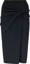 Dorothee Schumacher • zwarte midi rok met een twist • maat 36 (2)