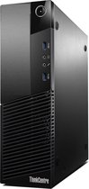 Lenovo ThinkCentre - M83 SFF Desktop PC - Intel® Core™ i5  - 8GB RAM - 240GB SSD - Windows 10 Pro - Zwart