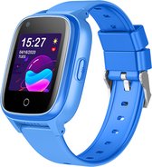 Optible® - V10- kinder smartwatch - 4g - Horloge - smartwatch kids - tracker kind - Blauw