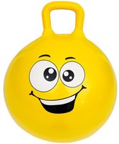Skippybal Smiley - Geel - Kunststof - Ø 45 cm - Kinderen - Bal
