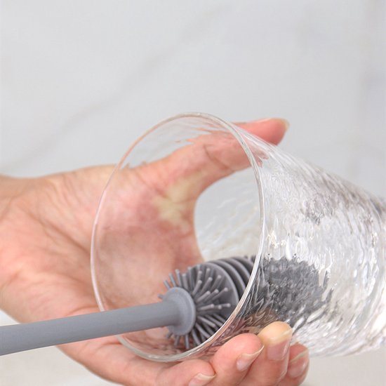 Lèche-bouteilles - Lèche-pots - Lèche-bouteilles lavable au lave-vaisselle - Lèche-bouteilles en silicone - Extracteur de bouteilles - Racloir à bouteilles