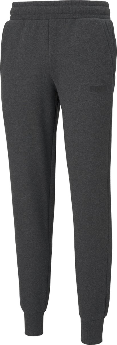 PUMA ESS Logo Pants FL cl Broek Mannen Grijs