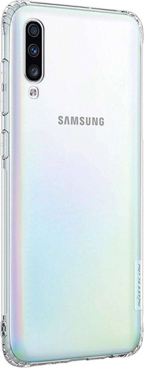 Samsung Galaxy A70 Back Cover Silicone transparant hoesje 2.0mm