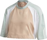 adidas Originals Croppedt Shirt T-shirt Vrouwen groen FR46/DE44