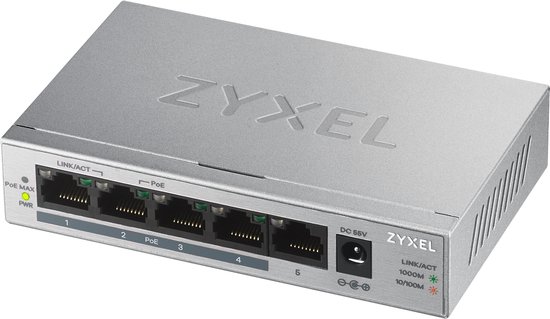 Switch ZyXEL GS1005HP-EU0101F 10 Gbps