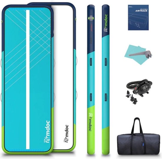 Sportsly Airtrack Airtrack 4 meter Airtrack 20 cm dik Turnmat