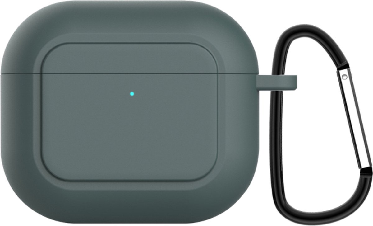 Smartphonica AirPods 3 siliconen case - Donkergroen