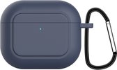 Smartphonica AirPods 3 siliconen case - Donkerblauw