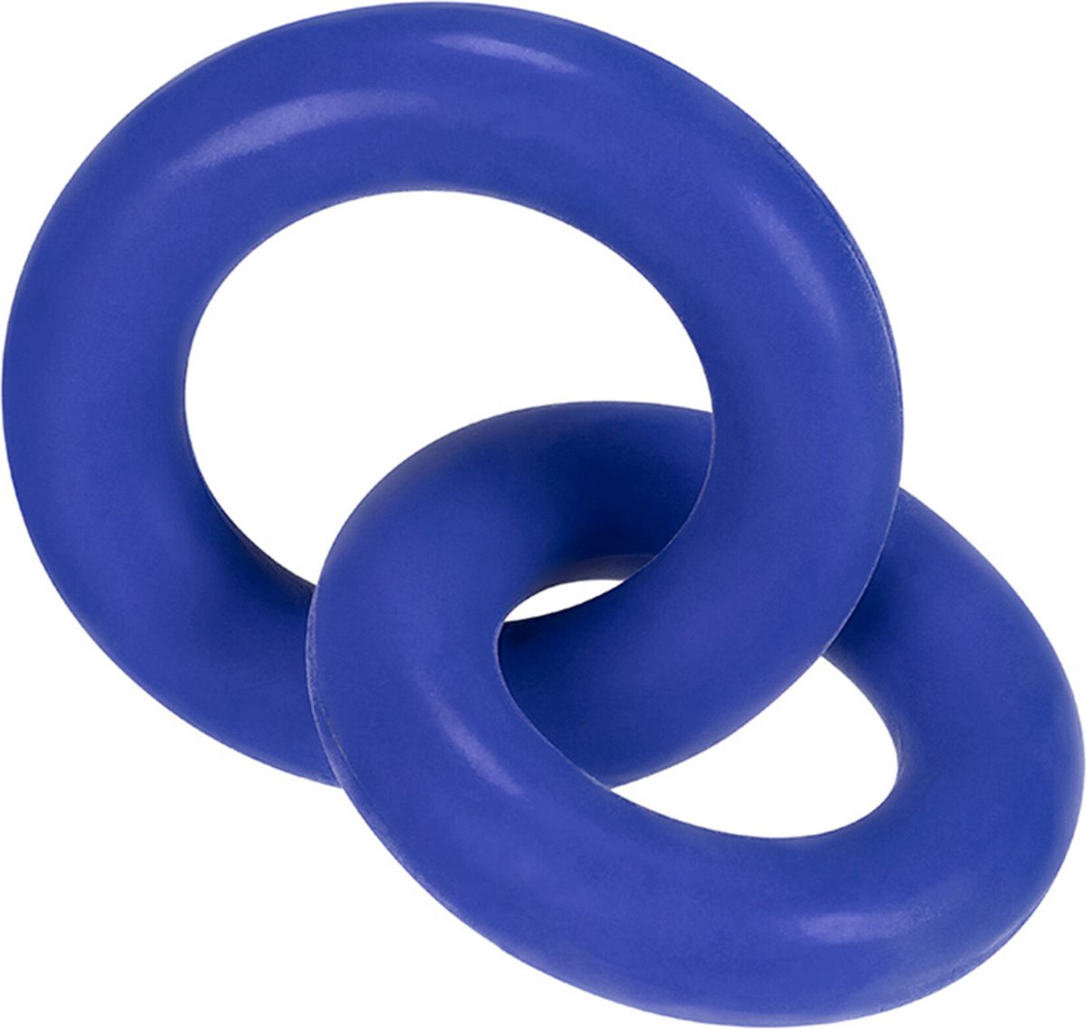 Hünkyjunk - Duo-Linked - Cock & Ball Ringen - Blauw