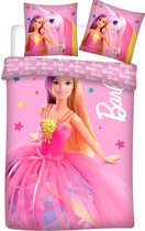 Barbie Dekbedovertrek Omkeerbaar - 100 x 135 cm